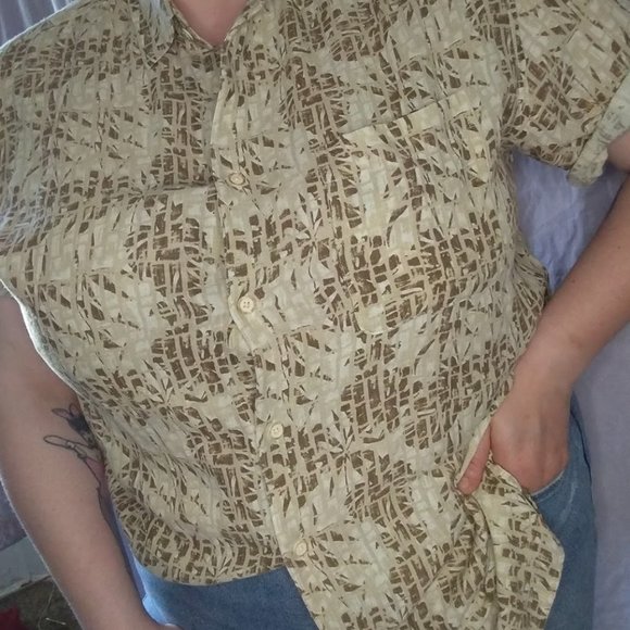 TASSO ELBA ISLAND UNISEX'S HAWAIN SHIRT - Picture 5 of 9